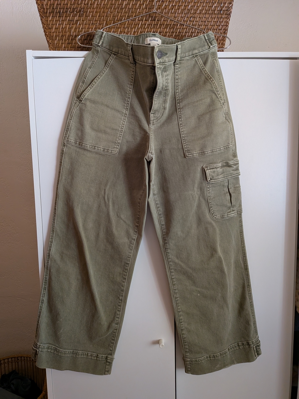 UpWest Olive Green Cargo Pants